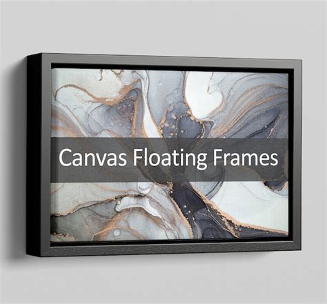 Canvas Floating Frames 22mm Deep Floater Frames For Canvas Etsy Uk