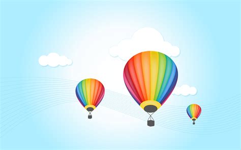 Hot Air Balloon Background Background Labs