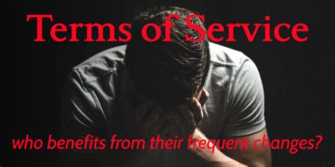 Terms Of Service Who Benefits From Their Frequent Changes Lyzem Blog