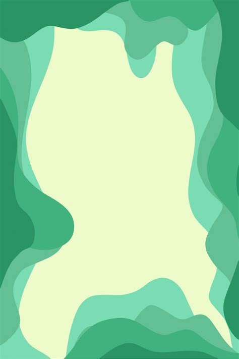 Fresh Cute Green Wavy ภาพวอลล์เปเปอร์สำหรับดาวน์โหลดฟรี Pngtree