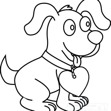 Puppy Line Drawing Free Download On Clipartmag