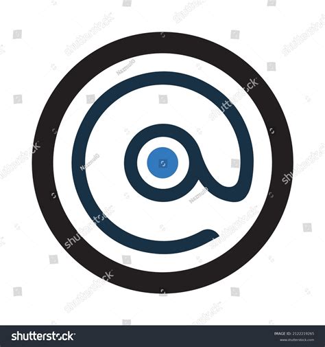 Sign Email Sign Icon Stock Vector Royalty Free 2122219265 Shutterstock