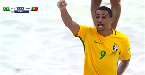 Watch Brazil Progress To Semi Finals After Unbelievable Overhead Kick