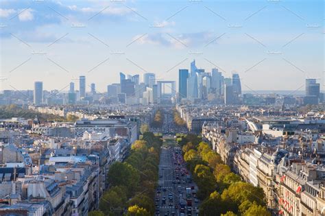 Skyline Of Paris France Stock Photo Containing Paris And France High