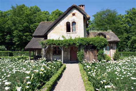 Marie Antoinette S Cottage At Versailles Stock Photo Image Of Louis