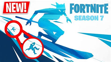 New Fortnite Season 7 Snowboardingskiing And Zipline Teaser Fortnite Live Gameplay Youtube