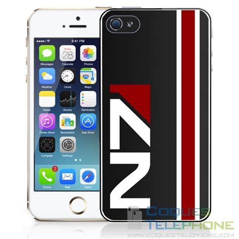 Mass Effect N7 Phone Case Logo Modele Iphone 11
