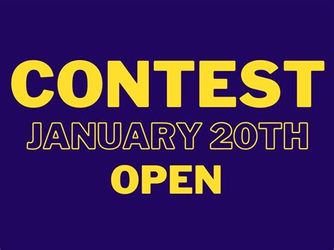 2021 Jan 20 Monochrome And Color Digital Contests Open