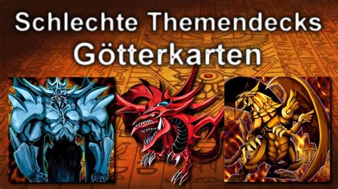 Meine taktik ist/war die götterkarten… deck (45). Yu-Gi-Oh! Schlechte Themendecks - Götterkarten Deck - YouTube