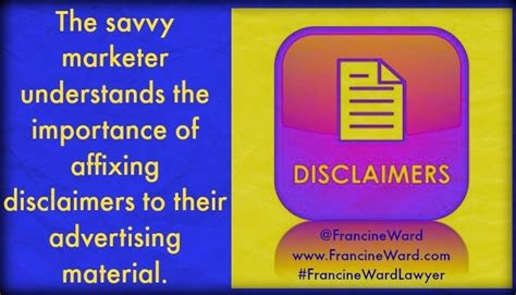 Disclaimer Internet Law False And Misleading Advertising