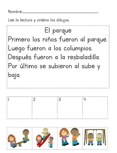 Reading Comprehension Resources Reading Activities Spanish Lessons