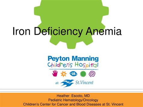 Ppt Iron Deficiency Anemia Powerpoint Presentation Free Download