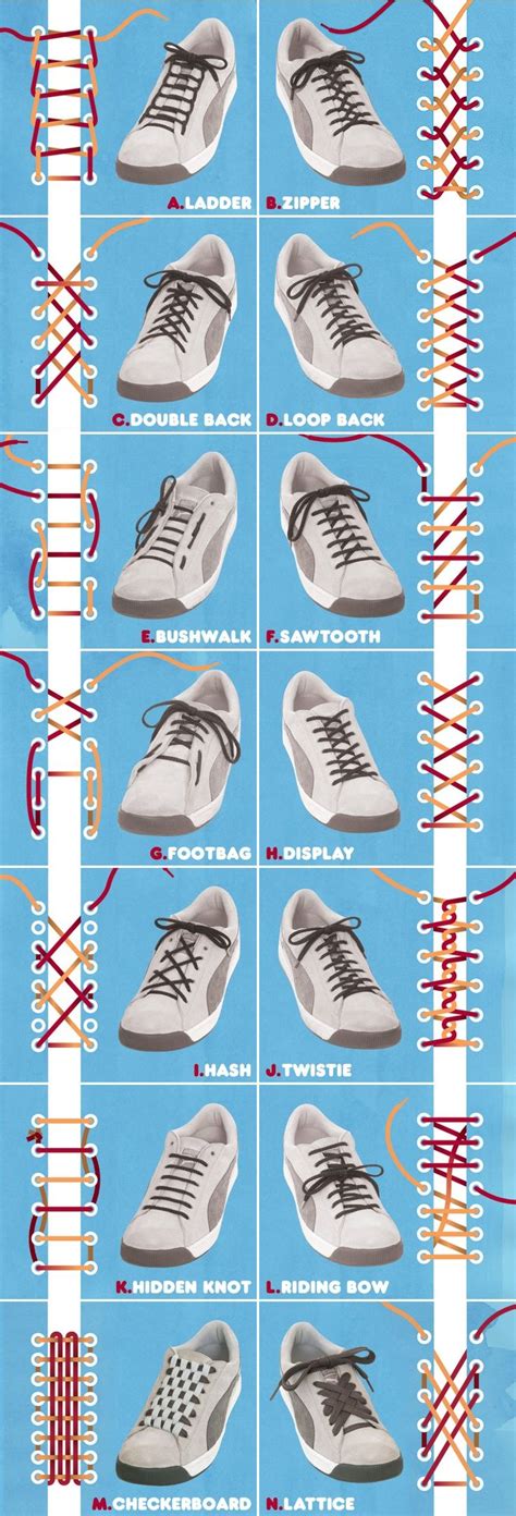 Ways To Tie Shoe Laces Ways To Lace Shoes How To Tie Shoes Shoe Laces
