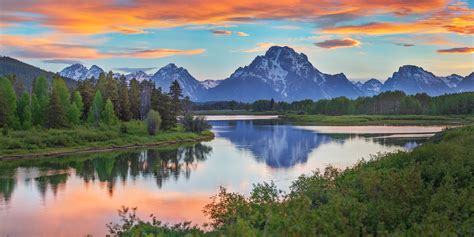 Wyoming Sunset Landscape Photos Vast