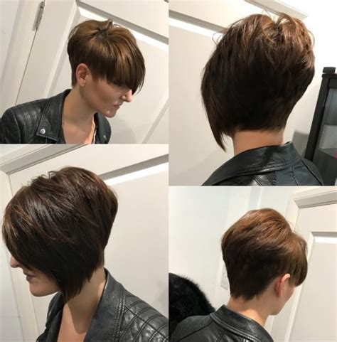 Find a full photo gallery of the most perfect asymmetrical bob haircut for your face shape. 30 Classy Short Haircuts For Thick Hair 2020 - Short Pixie ...