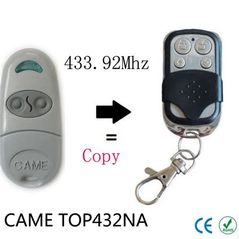 Copy Came Top432na Duplicator 43392 Mhz Remote Control Universal