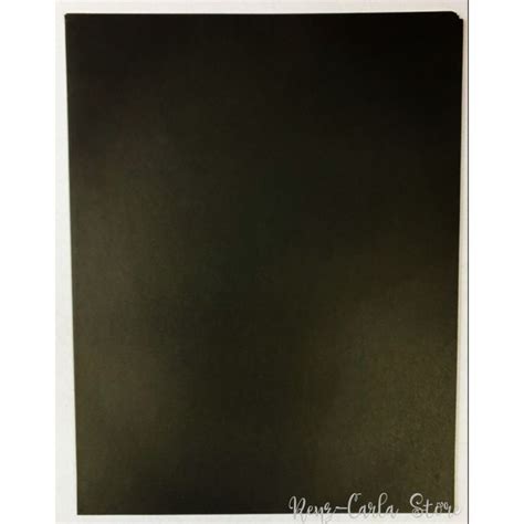 Black Colored Paper Pure Black 50 Pieces Lazada Ph