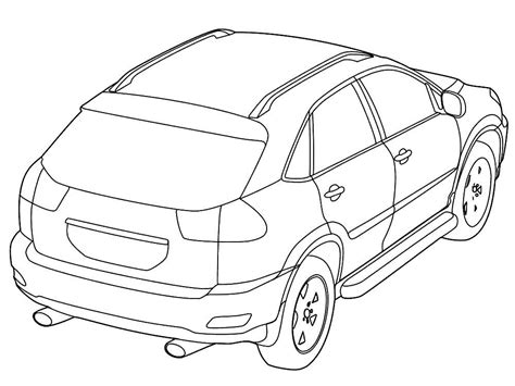 Lexus Coloring pages 🖌 to print and color