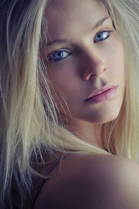 Louise Buffet French Model Nordic Blue Eyes Blonde Hair Beautiful