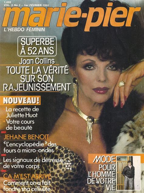 Joan Collins Collection Jconthecover Marie Pier