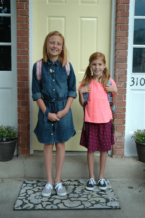 Grade School Girl Flashing Telegraph