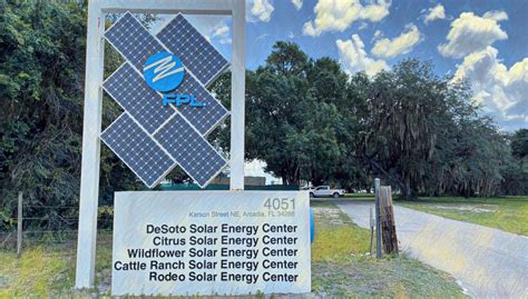 Fpl Adds Fifth Solar Energy Center In Desoto County The Capitolist