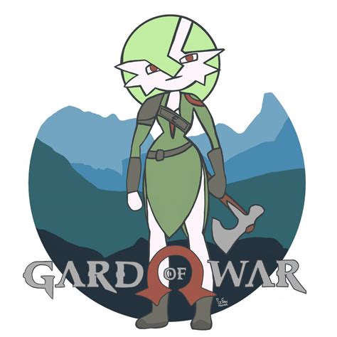 A Crossover Drawing I Made Of Gardevoir And Kratos Here Is The Gard
