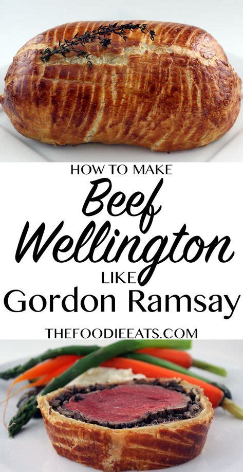 To make this hell's kitchen beef wellington with blackberry sauce, whipped potatoes, glazed baby carrots recipe, you first need to get a good sear on the beef on all four sides to build the first layers of flavor. How To Make Beef Wellington Like Gordon Ramsay | Beef ...