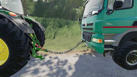 Towing Chain With Hook V10 Fs19 Mod