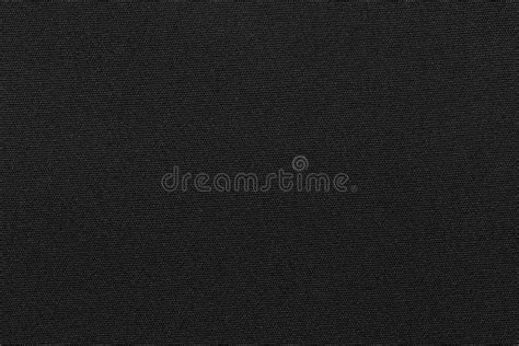 Black Color Fabric Cloth Polyester Texture And Textile Background Stock
