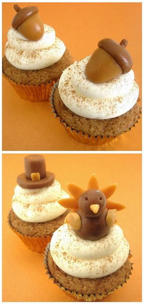 In a large mixing bowl beat butter with an electric mixer on medium to high speed for 30 seconds. Thanksgiving Holiday Cupcakes Party Ideas - family holiday ...