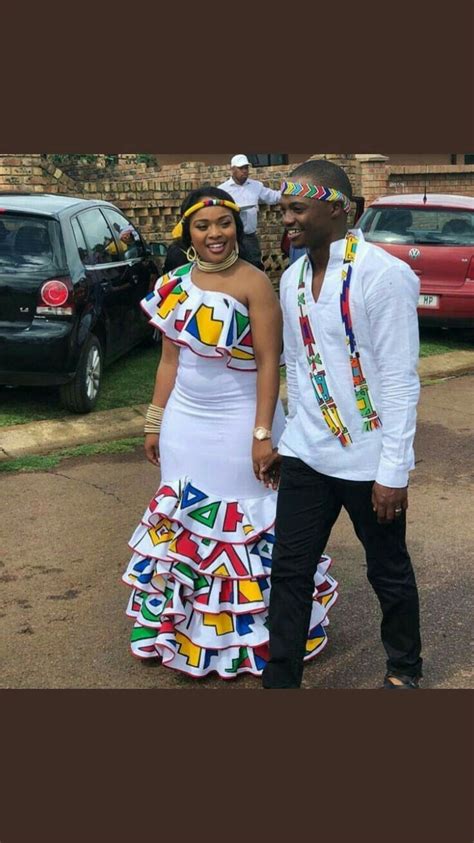 Pin By Deborah Walker On African Lobola Dresses In 2020 Couples African Outfits African