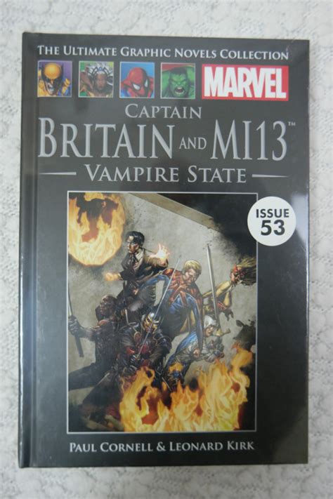 Marvel Captain Britain And Mi13 Volume 59 Issue 53 Hardcover Comic Book