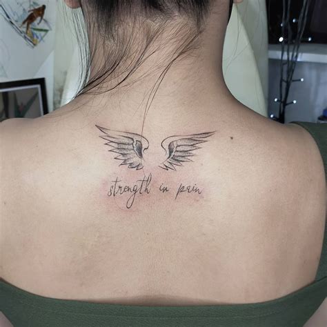 Discover 95 About Small Wings Tattoo On Back Super Cool Indaotaonec