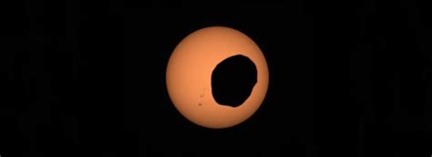 nasa s perseverance rover captures solar eclipse on mars