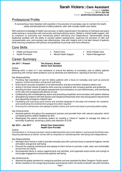 Winning CV template with 21 example CVs Land your dream job