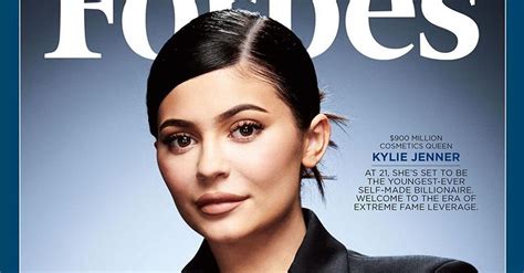 Kylie Jenner Covers Forbes As Next Youngest Ever Self Made Billionaire