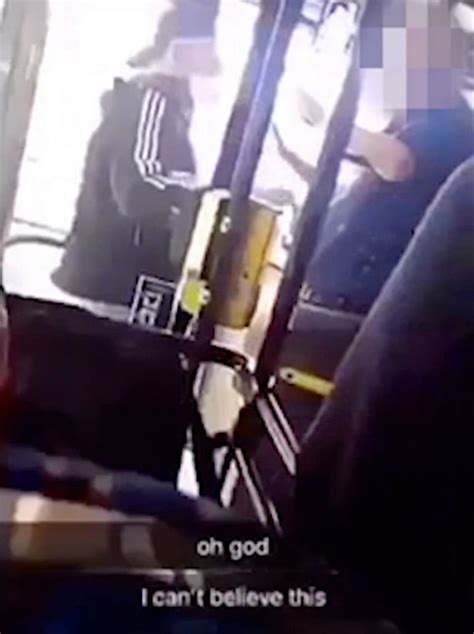 Bus Driver Viciously Attacked In Front Of Shocked Passengers As He Sits Behind Wheel Mirror Online