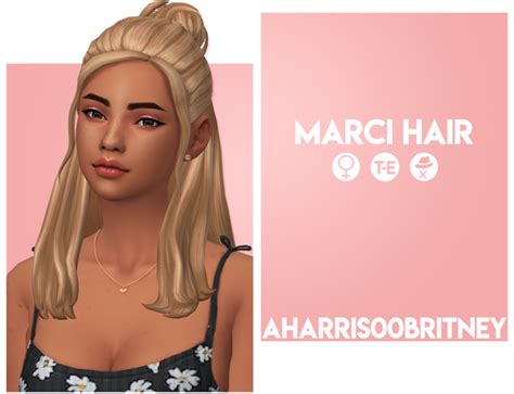 Sims 4 Cc Ponytail Hair Maxis Match Hot Sex Picture