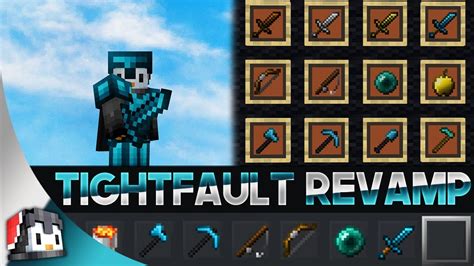 Tightfault Revamp 16x Mcpe Pvp Texture Pack Fps Friendly Youtube