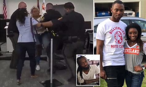 The brother of olympic gold medal gymnast simone biles is charged with murder after he shot and killed three people at a party at an airbnb rental apartment in cleveland, ohio eight months ago. Simone Biles' brother acquitted of TRIPLE HOMICIDE at a 2018 New Year's Eve party