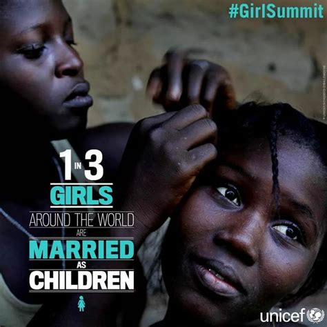 No To Child Brides Unicef Save The Children Development