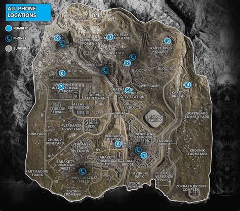 Warzone Bunkers All Season 6 Bunker Locations PC Gamer