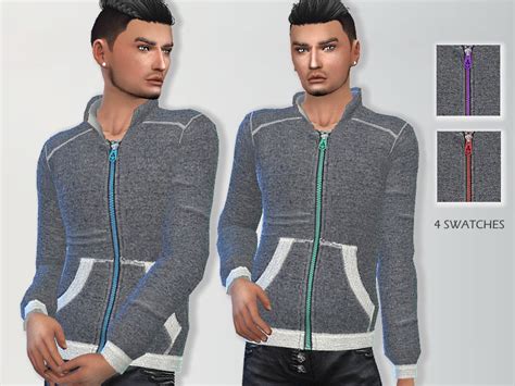 The Sims Resource Athletic Sweatshirt