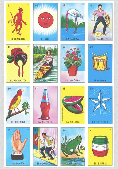 Loteria Cards Loteria Cards Printable Playing Cards Loteria