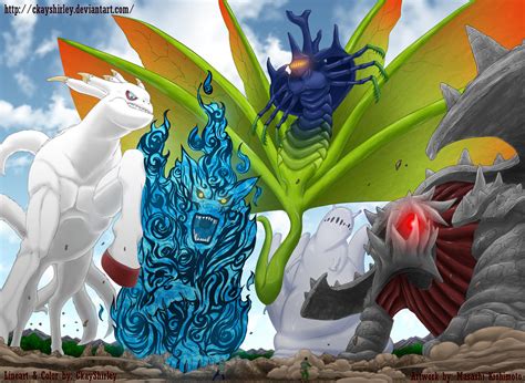 7 Dragons Ft Vs 7 Tailed Beasts Naruto