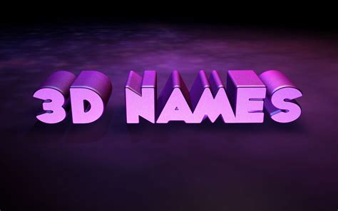 77 3d Name Wallpapers