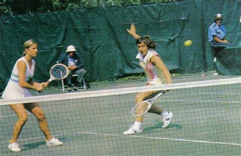Playing Doubles With Martina Navratilova At The 1975 Us Open Martina Navratilova Tennis