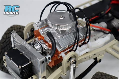 Get Real With The 110 Rc4wd V8 Scale Engine Rc Driver