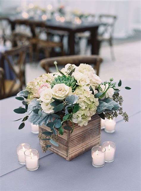 ️ 90 Rustic Wooden Box Wedding Centerpiece Ideas Hi Miss Puff Box